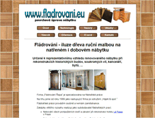 Tablet Screenshot of fladrovani.eu